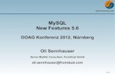 MySQL - New Features 5.6