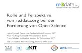 Rolle und Perspektive von re3data.org bei der Förderung von Open Science