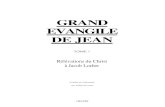 La Grande Evangile de Jean - Vol. 1 (Jakob Lorber)