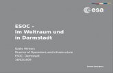 ESA/ESOC Pressebriefing 09 Esoc–Im Weltraum Darmstadt