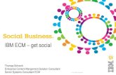 IBM ECM - get social | IBM | ECM Solutions Park DMS Expo 2012