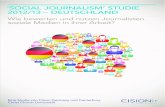 Social journalism studie 2012 13 - deutschland