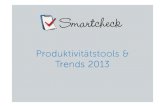 Präsentation Trends und Tipps Smartcheck Deutschland: Social Media 2013 Dez 2012