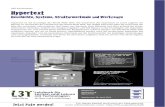 Hypertext - Geschichte, Systeme, Strukturmerkmale und Werkzeuge