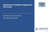 Dual-Stack IPv6 Monitoring bei AWK - Member Anlass Swiss IPv6 Council Nov 2013