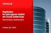 Replikation im heterogenen Umfeld mit Oracle GoldenGate