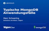 Webinar: Typische MongoDB Anwendungsf¤lle (Common MongoDB Use Cases) 