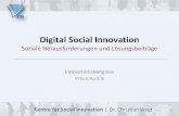 Innovationskongress Villach 2013 Digitale Soziale Innovationen