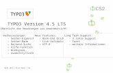 TYPO3 4.5 LTS - Was ist neu?