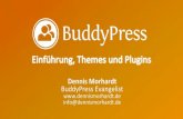 BuddyPress - Einführung, Themes und Plugins