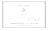 Bach   sonatas and partitas for violin (cello version)