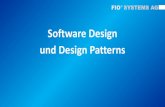 Ringvorlesung: FIO Systems AG stellt Projektziel zum Thema Software Design Patterns vor