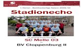 Stadionecho Nachhol-Spieltag 20: SC Melle 03 vs. BV Cloppenburg II