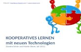 Kooperatives Lernen mit Technologien