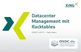 Datacenter Management mit Racktables
