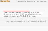 Multimedia In Lms (Moodle) Und Cms