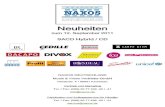 CD-Neuheiten September 2011 (Im Vertrieb der NAXOS Deutschland GmbH)