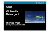 12.07.2012 PF Mobile Marketing & Apps, Apps - wohin die Reise geht, Thomas Wedl, CELLULAR GmbH
