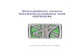 Simulation eines Verkehrsnetzes mit GPSS/H