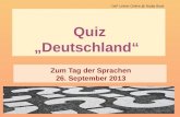 Quiz deutschland fertig
