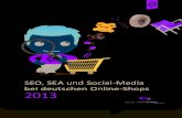 E-Commerce Studie  2013: SEO, SEA & Social Media in Deutschland