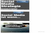 Social Media Strategie: Handout:Kompaktkurs maz / Bernet_PR