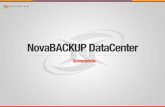 NovaBACKUP DataCenter (Screenshots - German)