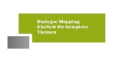 Dialogue Mapping: Klarheit für komplexe Themen