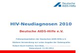 HIV Neudiagnosen 2010