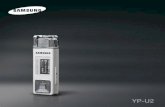 Samsung YP-U2 Manual