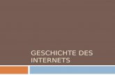 Referat Geschichte des Internets (Deutsch/German)