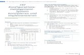Zusammenfassung - 197 - Konfigurationsmanagement