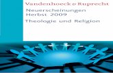 Vorschau 2/09 Theologie - Vandenhoeck & Ruprecht