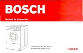Manual Bosch Lava Roupa Komfort Klasse 1000