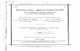 Römische Quartalschrift für christliche Altertumskunde..., 1908
