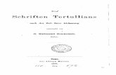 N. Bonwetsch, Die Schriften Tertullians nach der Zeit ihrer Abfassung, Bonn 1878