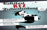 KFZ - Kaltstart-Festivalzeitung / # 01 / 1. Jahrgang
