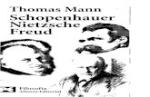 Thomas Mann - Schopenhauer Nietzsche, Freud espanhol