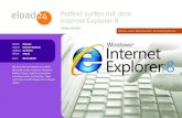 Perfekt Surfen Mit Dem Internet Explorer 8