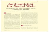 Authentizität im Social Web