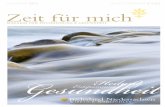 Zeit für mich. Magazin für Entspannung und Gesundheit im Bäderland Niedersachsen
