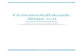 Zusammenfassung Gemeinschaftskunde Abitur 2011