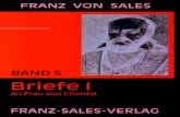 Briefe I - Franz von Sales