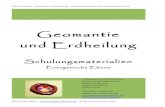Martin Voltersen - Geomantie Und Erdheilung - Schulungsmaterialien Der Energetischen Ebene
