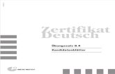 Zertifikat Deutsch B1 - Modellsatz 0.4 - Prueferblaetter