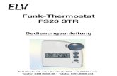 Funk Thermostat FS20 STR Um
