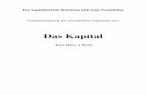 Das Kapital - Band 1- Zusammenfassung Gegenstandpunkt