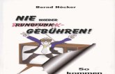Bernd Hoecker - Nie Wieder Rundfunkgebuehren - So Kommen Sie Da Raus