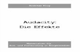 Audacity - Die Effekte