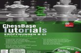 ChessBase Tutorials Band 1